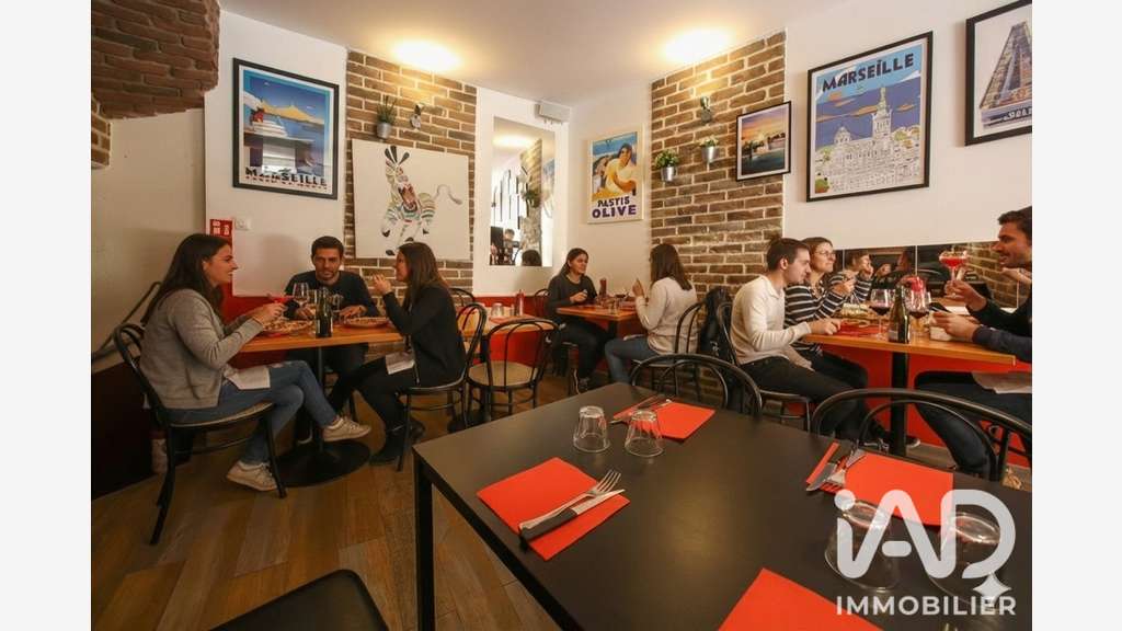 Vente restaurant avec terrasse à Marseille Panier