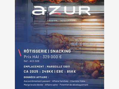 VENTE Rôtisserie Marseille