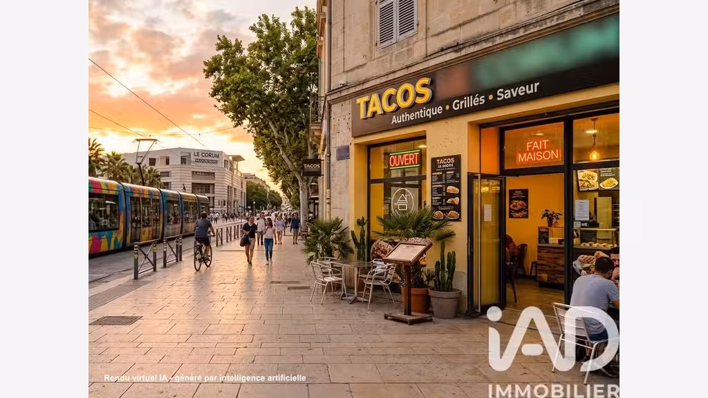 Vente restauration rapide empl N°1  à Montpellier