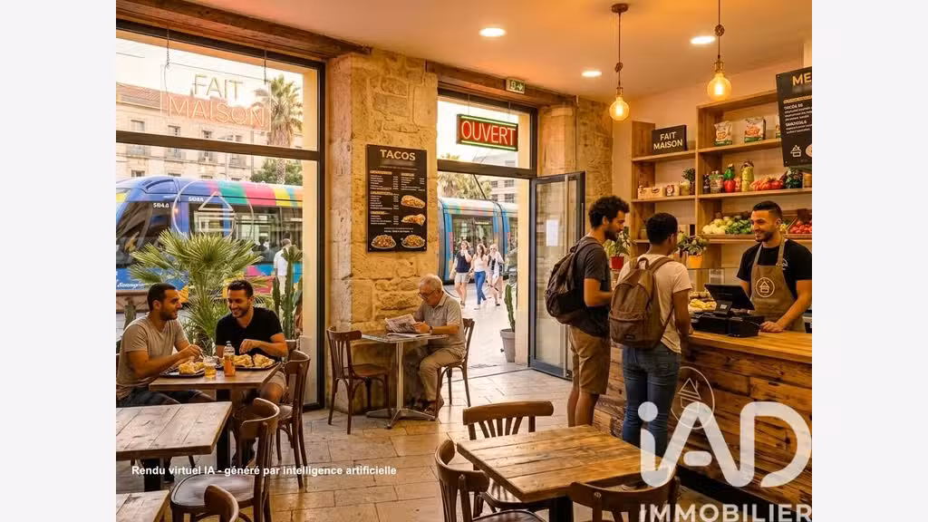 Vente restauration rapide empl N°1  à Montpellier