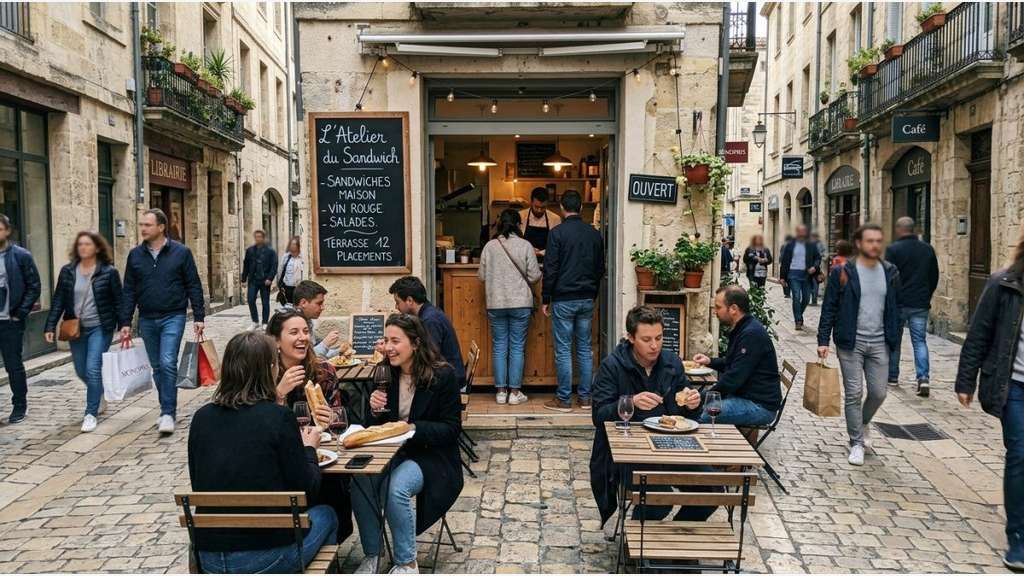 AV restauration rapide coeur de ville Montpellier