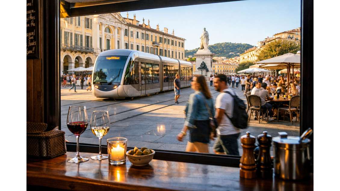AV bar à vin restauration rapide salon de thé Nice