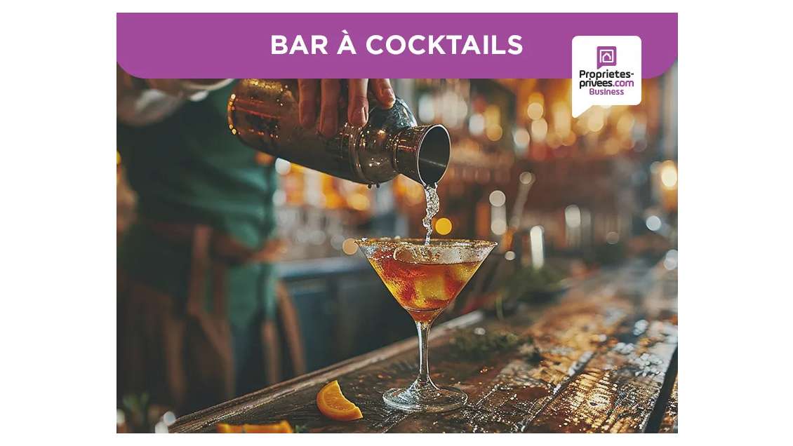 Vente bar débit de boisson de 26m² à Paris 75011