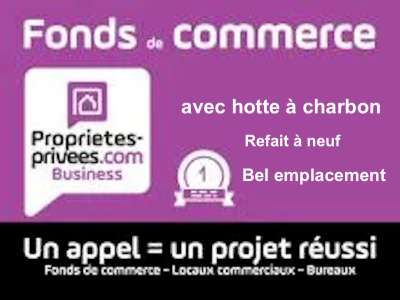 AV restaurant rapide 35m² + terrasse à Paris 75011