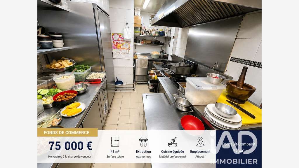Vente restauration rapide à Pontault-Combault