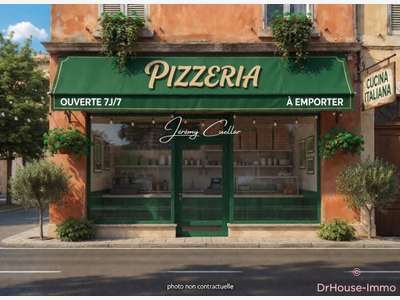 Vente local pizzeria snack à Roquebrune Cap Martin