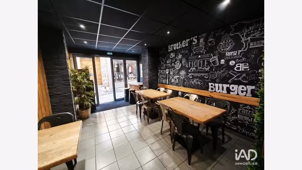 Vente Restauration rapide Burger à Thuir centre 
