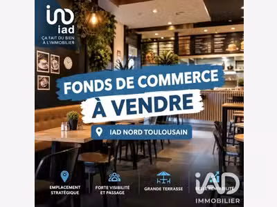 Vente restaurant clé en main à Saint-Jory