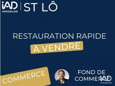 Vente restauration rapide axe passant à Saint-Lô