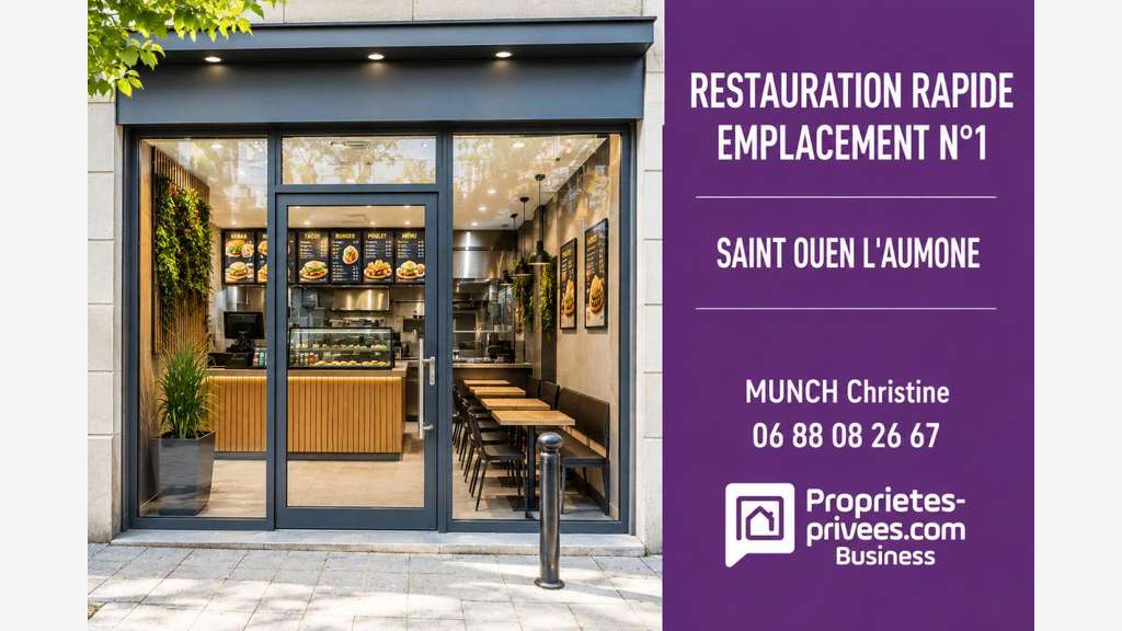 Vente restauration rapide à Saint Ouen l'Aumone