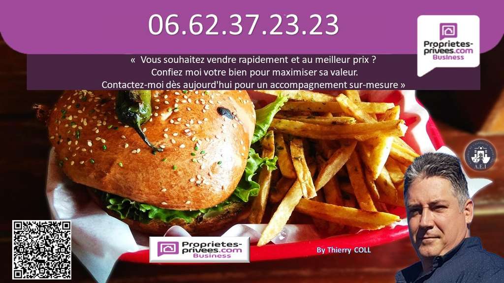 Restauration rapide 120m² à vendre à Saint Priest