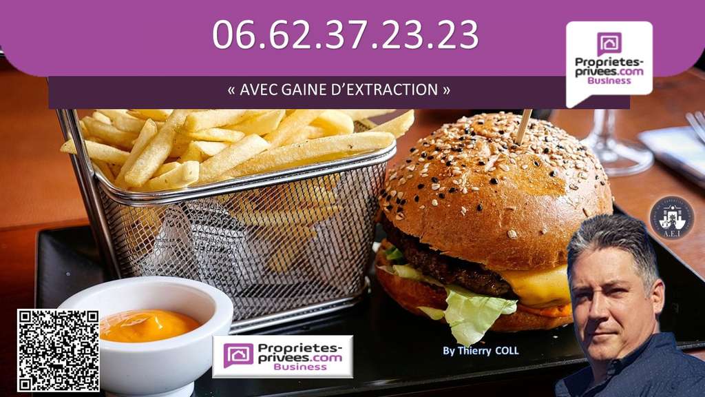 Restauration rapide 120m² à vendre à Saint Priest