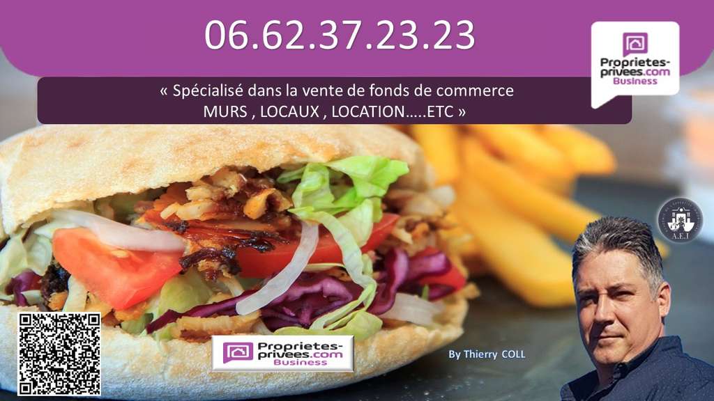 Restauration rapide 120m² à vendre à Saint Priest