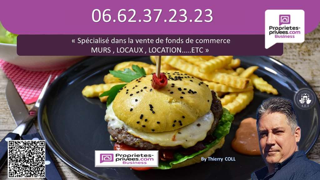 Restauration rapide 120m² à vendre à Saint Priest