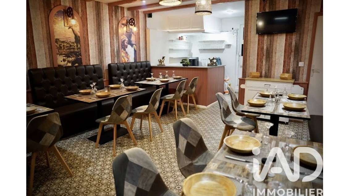 Cession restaurant africain 50m² à Sedan centre