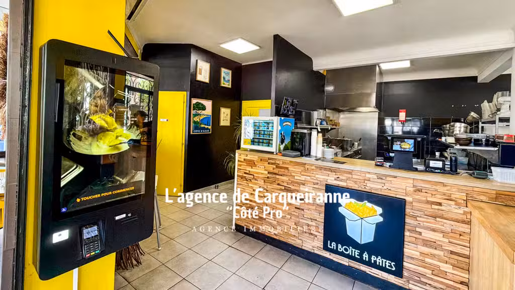 AV FDC restauration rapide 98m² Toulon centre