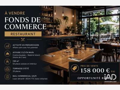 Cède restauration rapide saine et rentable à Ussel