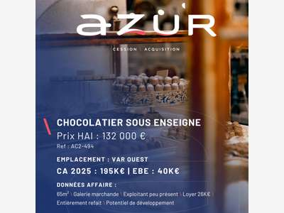 VENTE Chocolatier Revente et Produits Divers