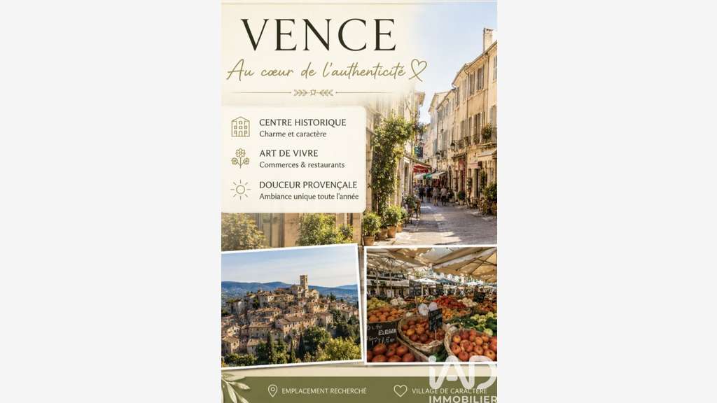 Vente restauration rapide centre historique Vence