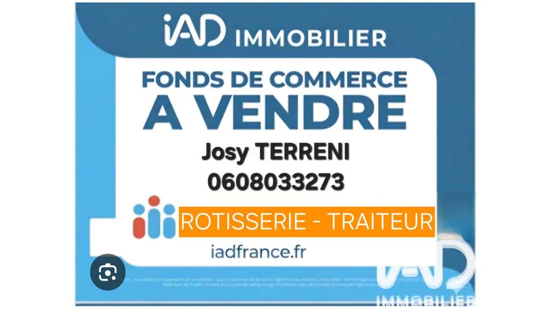 Vente restauration rapide centre historique Vence