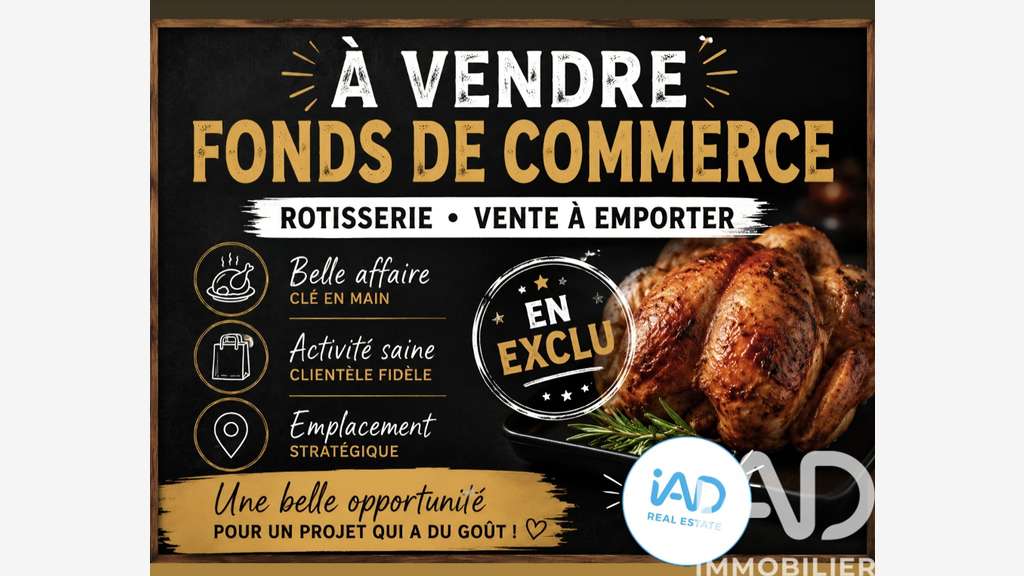 Vente restauration rapide centre historique Vence