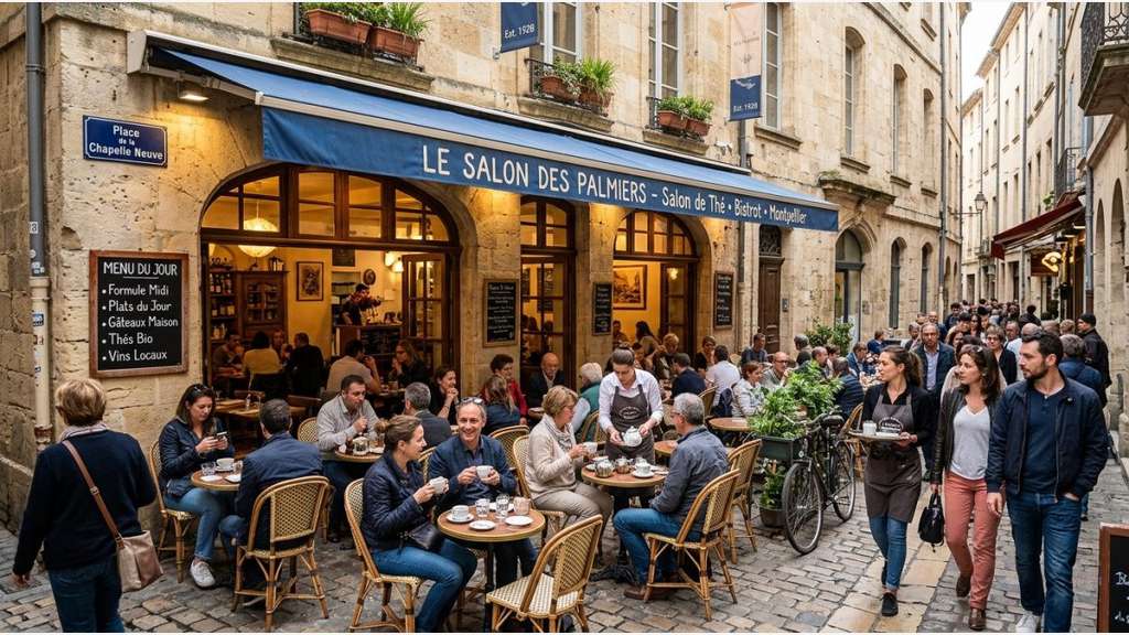 A vendre fonds beau salon de thé à Montpellier 