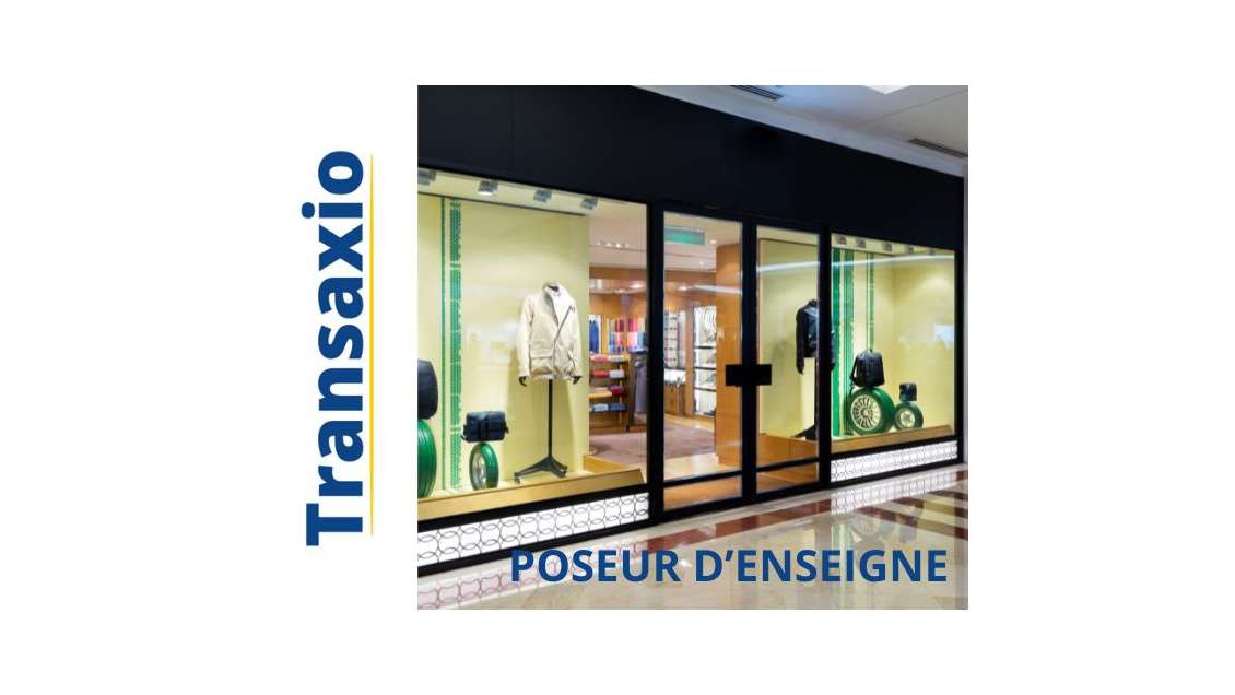 Création pose d'enseignes stores à céder dept 62