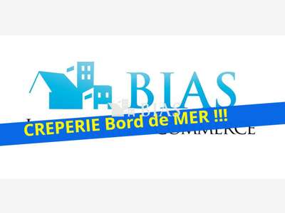 AV crêperie bar bord de plage terrasse face mer 76