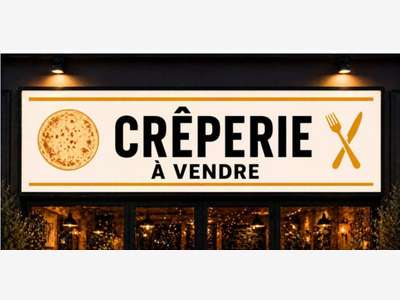 Vente crêperie salon de thé proche Angers centre