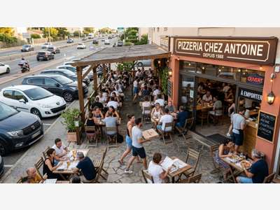 A vendre pizzeria secteur Cannes Rocade