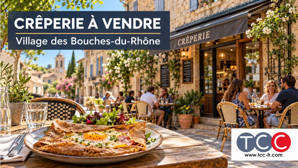 AV crêperie de charme avec appartement à Aubagne