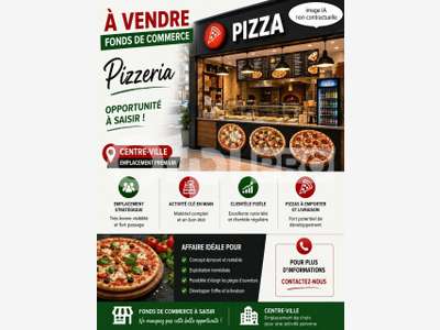 Pizzeria à vendre clé en main à Bourg en Bresse