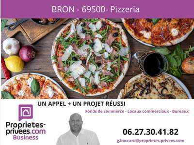 Vente restaurant pizzeria belle opportunité Bron 