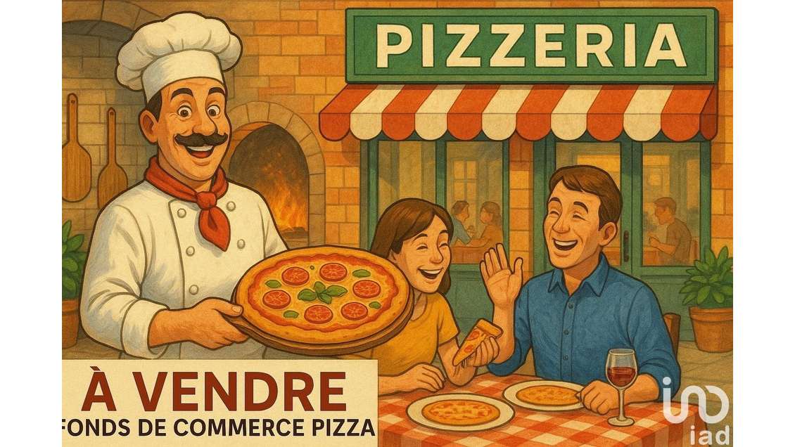 Vente pizzeria proche mer à Cannes-la-Bocca
