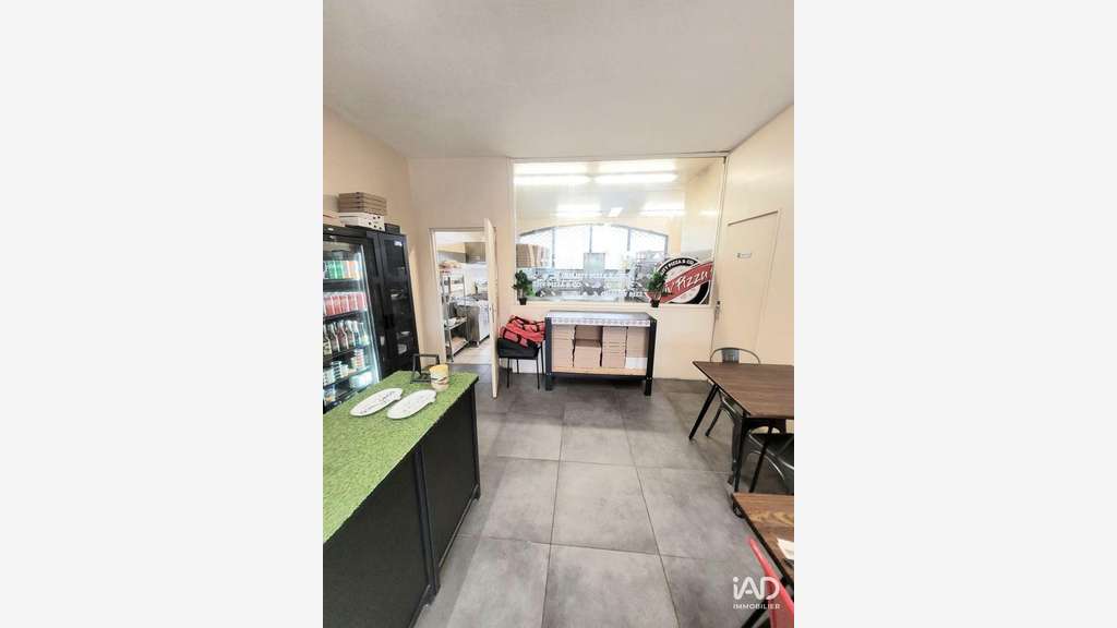 Vente pizzeria de 78m² au coeur de Carros