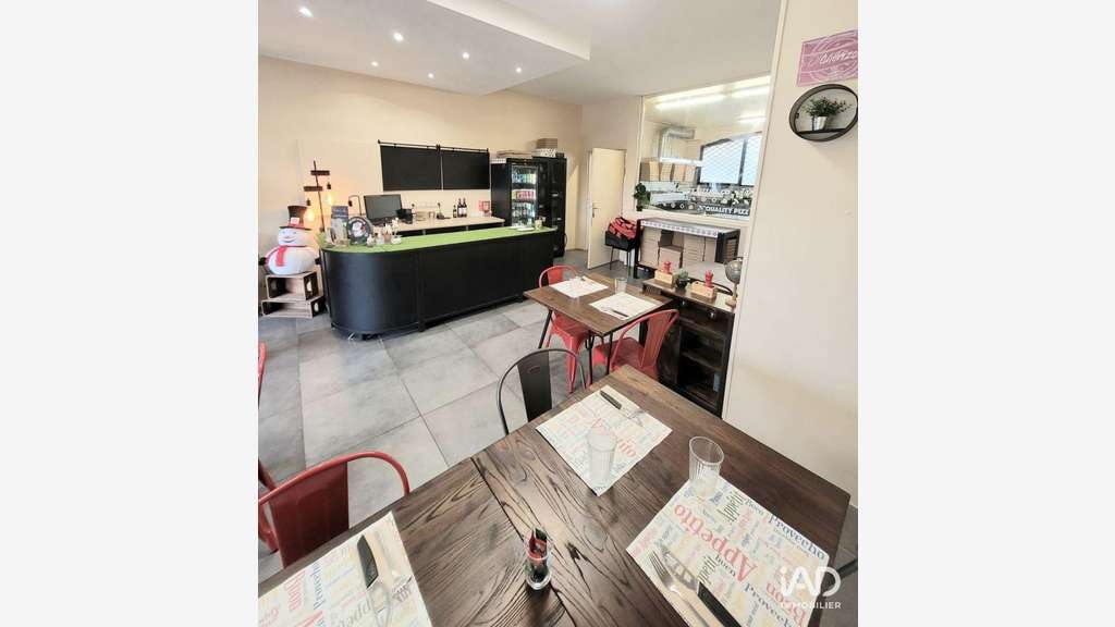 Vente pizzeria de 78m² au coeur de Carros
