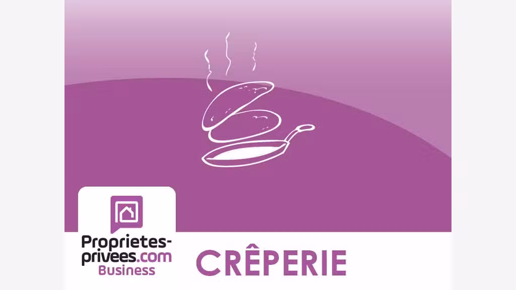 Vente bar crêperie restauration à Chateauneuf