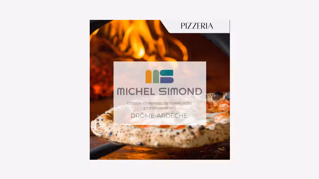 Vente pizzeria terrasse en bord de rivière Drôme