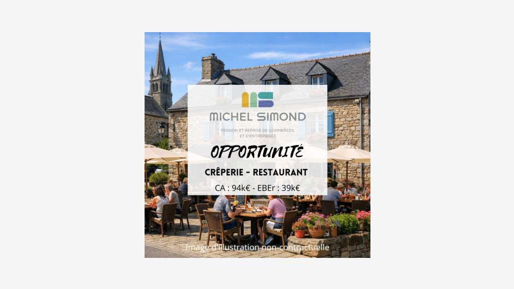 Cède crêperie restaurant terrasse centre bourg 29