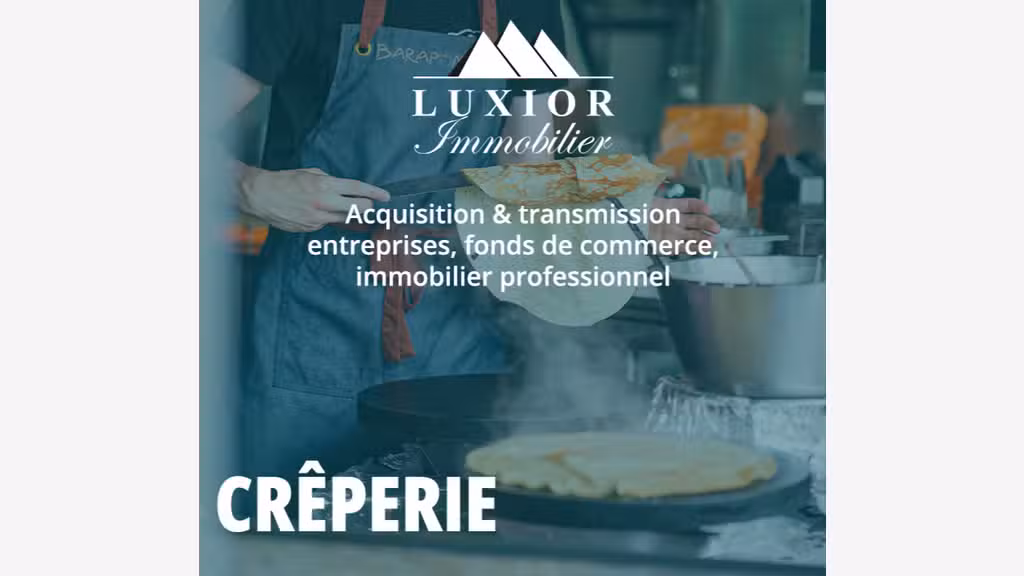 A vendre crêperie en centre ville du Finistère