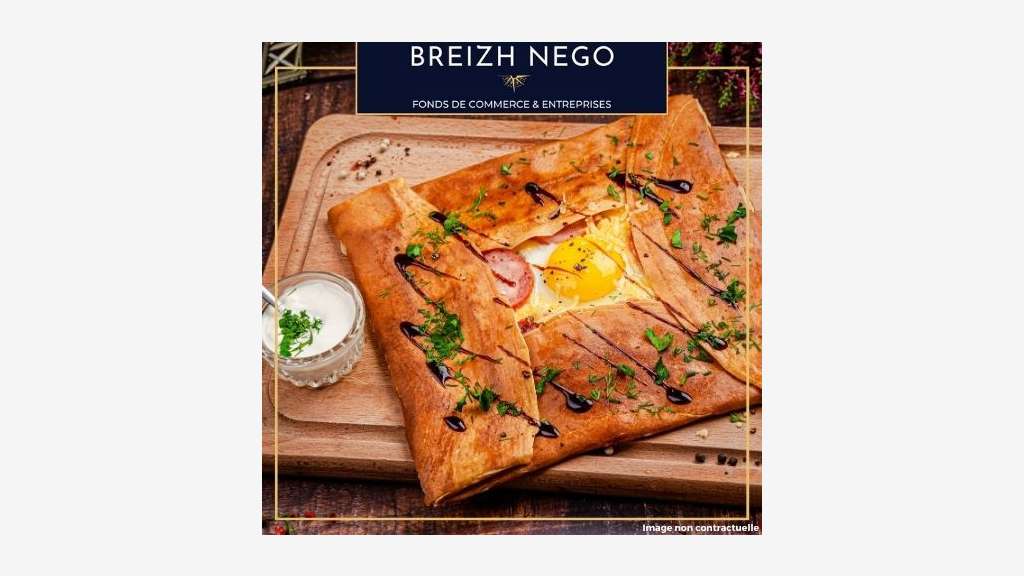 Vente crêperie 100m² empl N°1 Presqu'île Crozon