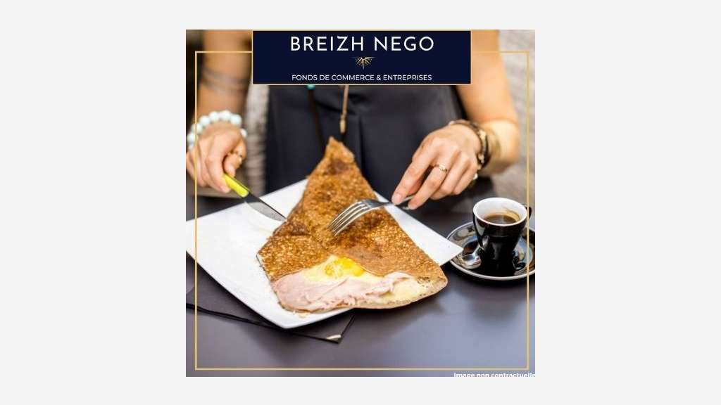 Vente crêperie 100m² empl N°1 Presqu'île Crozon