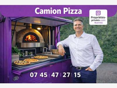 A vendre FDC camion de pizzas rentable à Grenoble