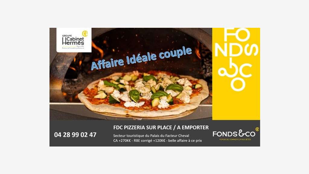Vente FDC pizzeria secteur Hauterives (26)
