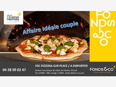 Vente FDC pizzeria secteur Hauterives (26)
