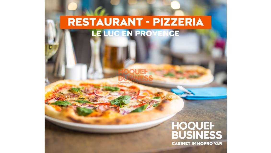 Vente restaurant pizzeria avec terrasse Le Luc