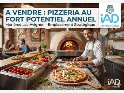 Vente pizzeria 43m² à Morières-lès-Avignon centre