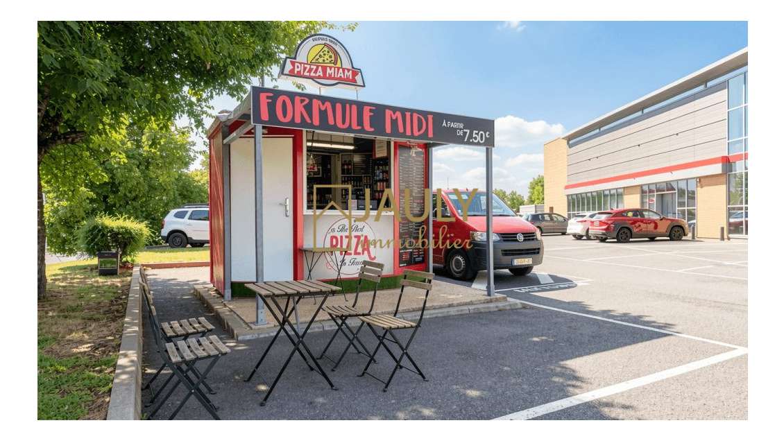 Cède kiosque à pizza idéalement situé à Meaux (77)