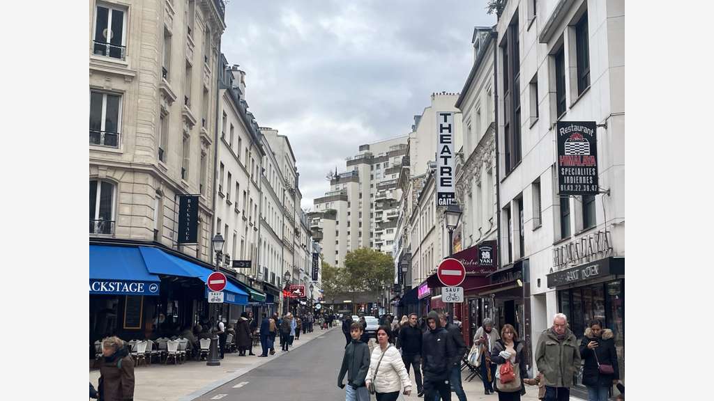 AV restaurant rue de la Gaité Paris 14e Théâtres