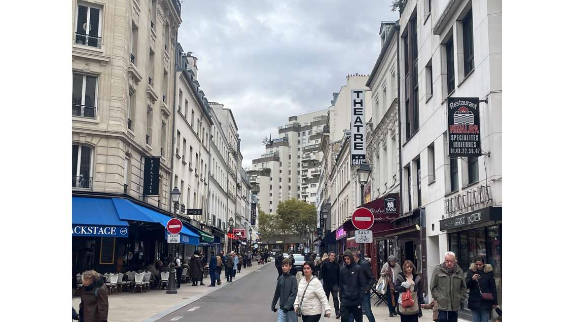 AV restaurant rue de la Gaité Paris 14e Théâtres